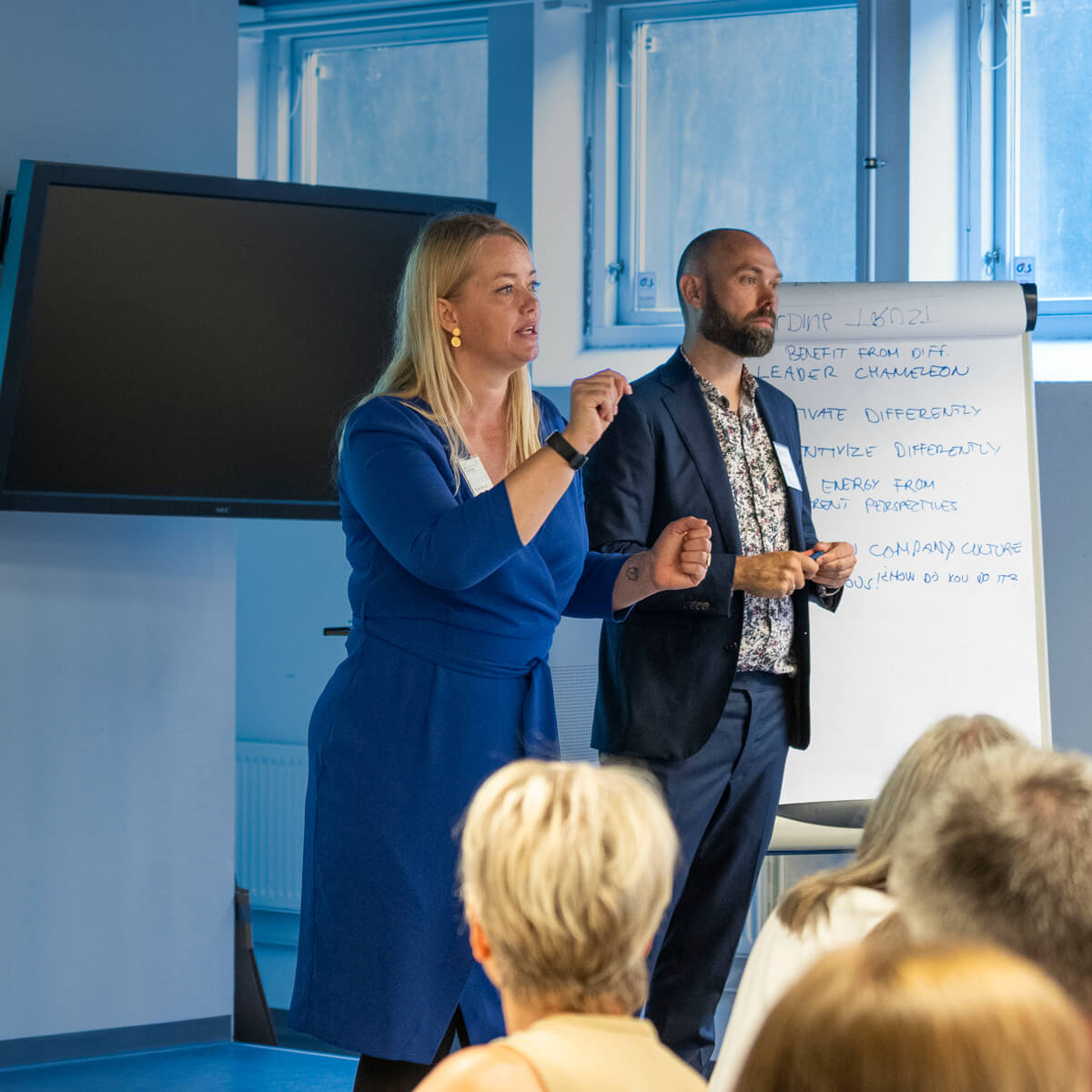 Signe og Mikkel, en del af Connecting Cultures